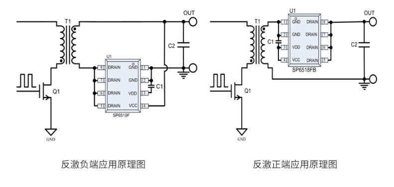 SP6519F典型應用電路圖