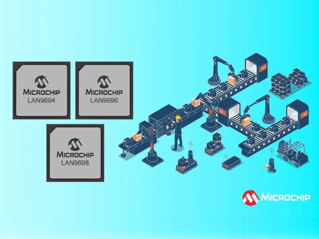 Microchip推出新一代LAN969x以太網交換