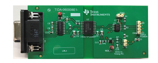 將 RS-232 信令轉換為 RS-485 信令的參考設計