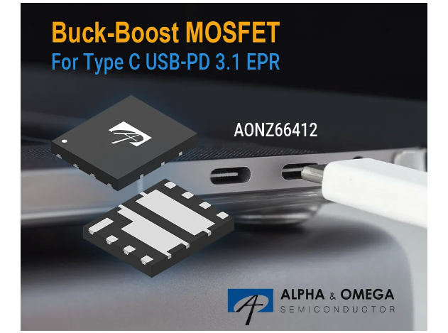 AOS推出適用于USB PD 3.1 EPR應用的AON