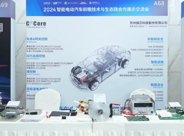 國芯科技展示最新汽車MCU技術成果，共探