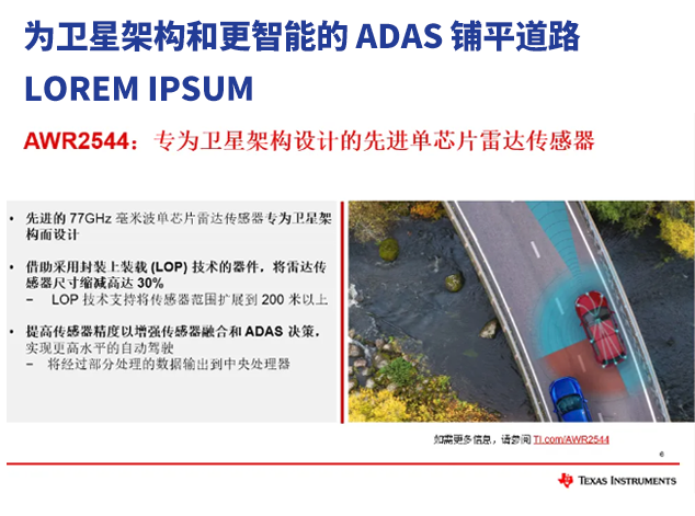 德州儀器助力汽車電子創新，推動電氣化和