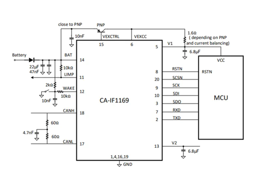 CA-IF1169-Q1 川土微電子 收發器