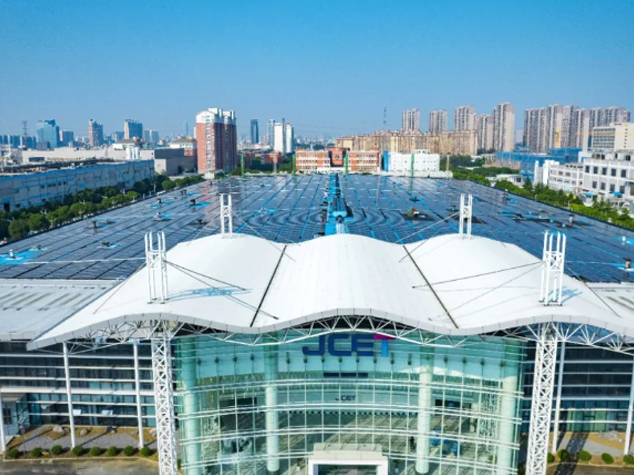 長電科技12兆瓦太陽能光伏電站成功并網，助力綠色智能制造