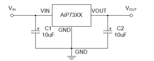 AiP73XX系列典型應用