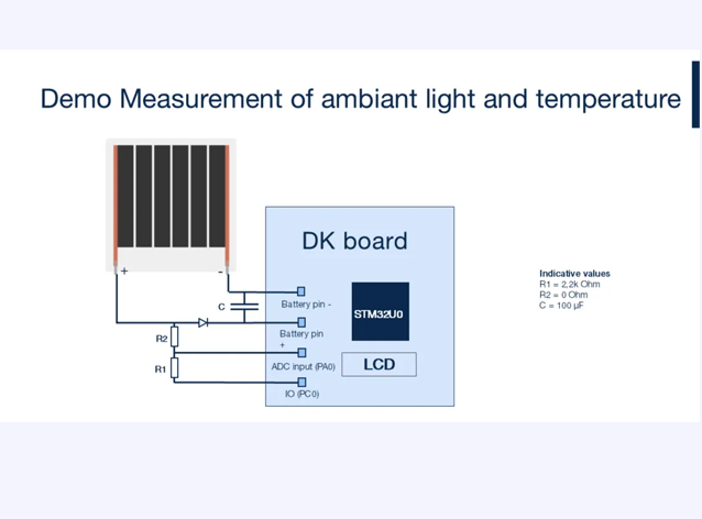 意法半導體STM32U0超低功耗MCU展示無電池供電的光照度計方案