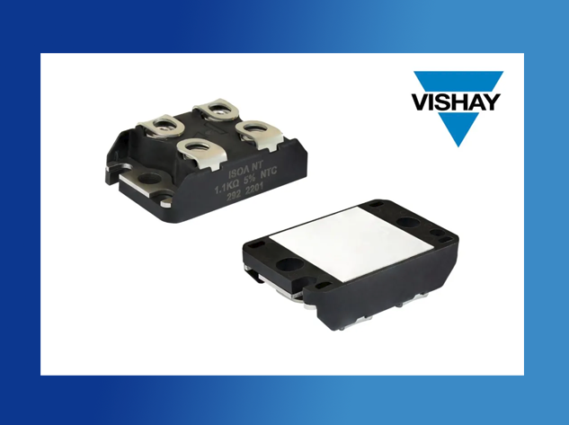 Vishay ISOA 厚膜功率電阻器榮獲2024年度全球電子成就獎