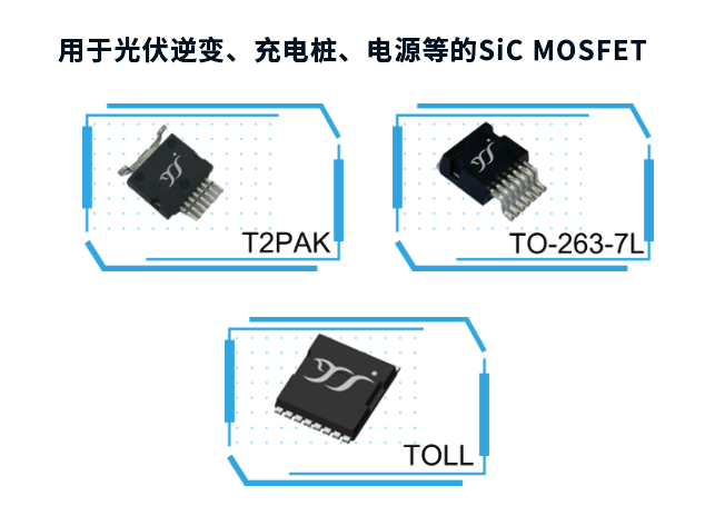 揚杰科技推出高效率電力電子變換系統專用TO-263-7L、TOLL、T2PAK MOSFET