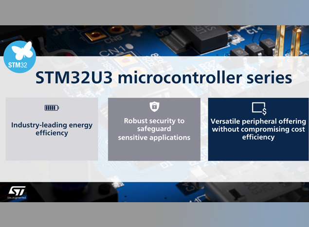STM32U3：超低功耗MCU解決電池續航難題