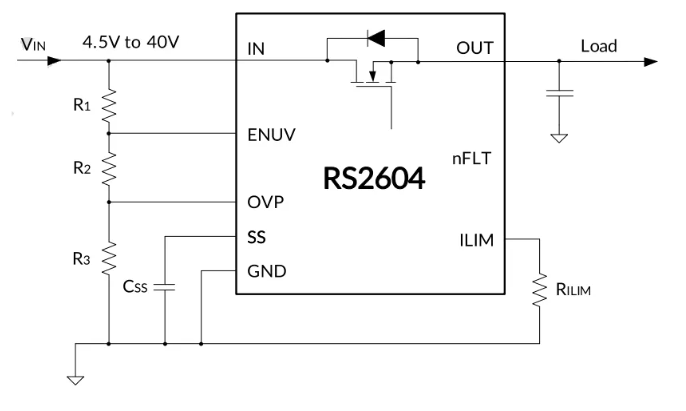RS2604典型應用框圖