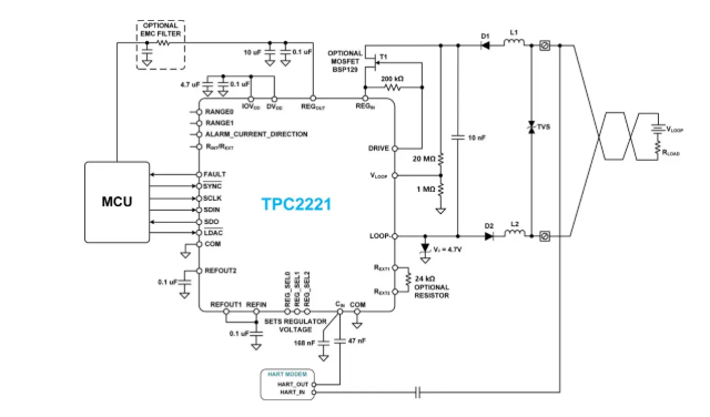 TPC2221典型應用電路圖